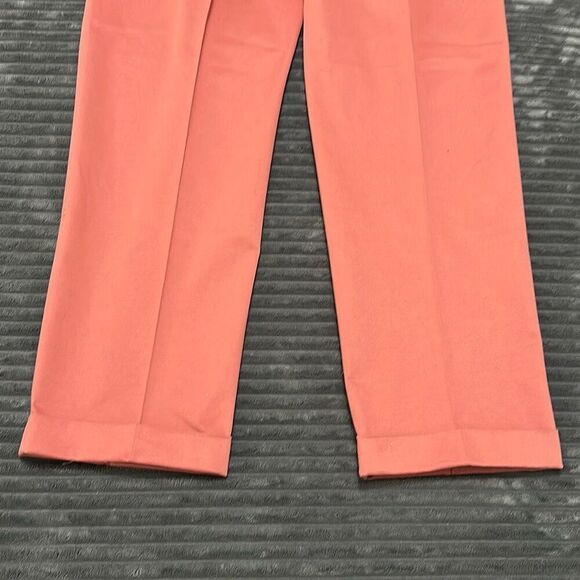 Paul Fredrick Cotton Stretch Twill Pants Rose Men’s 40x30 NWT - Picture 10 of 10